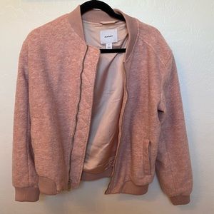 Old Navy Light Pink Bomber Jacket